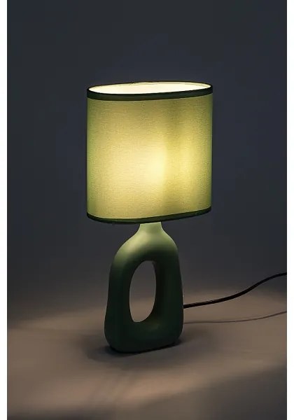 Rabalux 74071 - Lampada da tavolo SYLIRA 1xE14/40W/230V verde