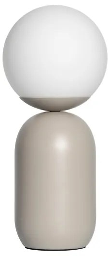 Nordlux - Lampada da tavolo NOTTI 1xE14/25W/230V grigio