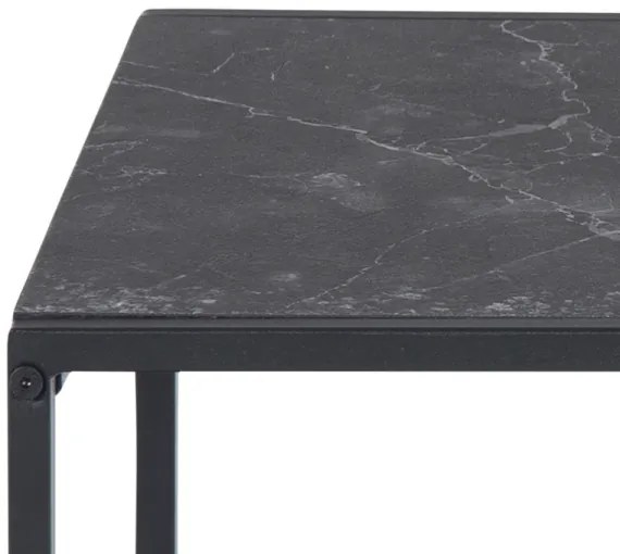 Set di tavolini da caffè ALMA 2 pz antracite