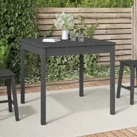 Tavolo da Giardino Grigio 82,5x82,5x76 cm Legno Massello Pino 823964