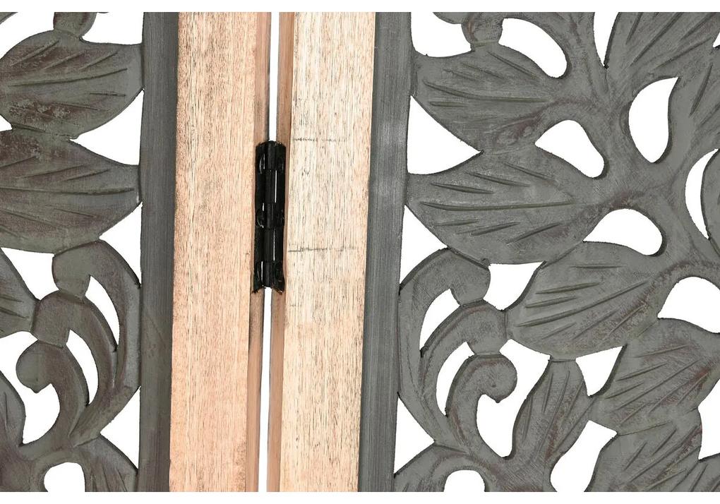 Paravento DKD Home Decor Decapaggio Intaglio Legno di mango 150 x 3 x 180 cm