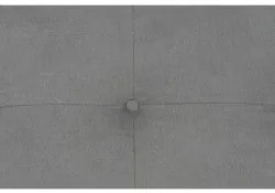 Letto DKD Home Decor Grigio Metallo Legno Poliestere Alluminio (200 x 220 x 120 cm)