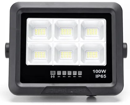 Aigostar - LED Faro solare dimmerabile LED/100W/3,4V IP65 + +TC