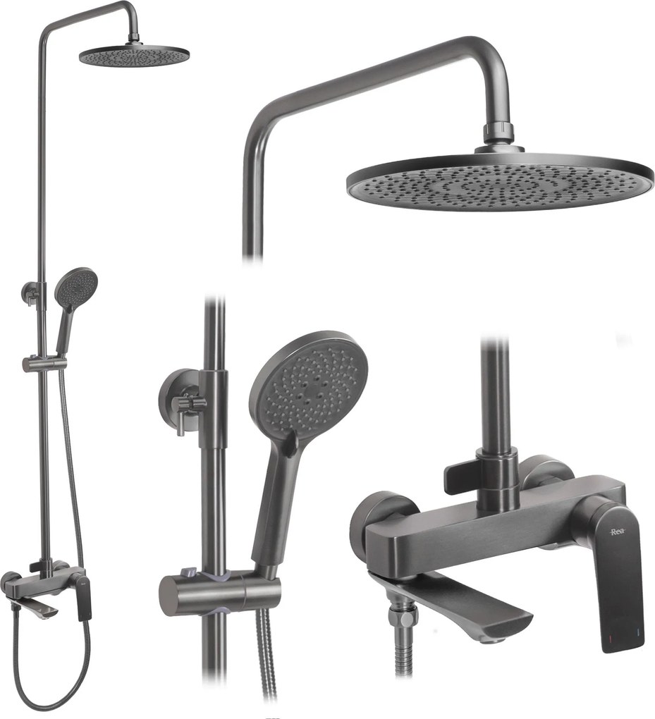 Set doccia REA AVALON Titanium