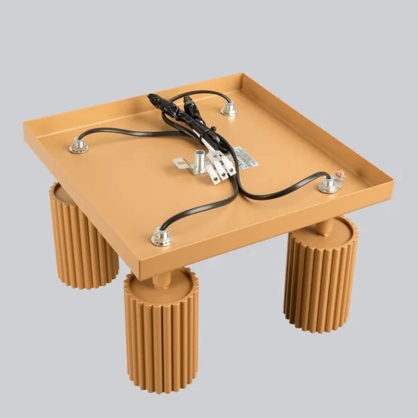 Sollux SL.1564 - Faretto KARBON 4xGU10/10W/230V oro