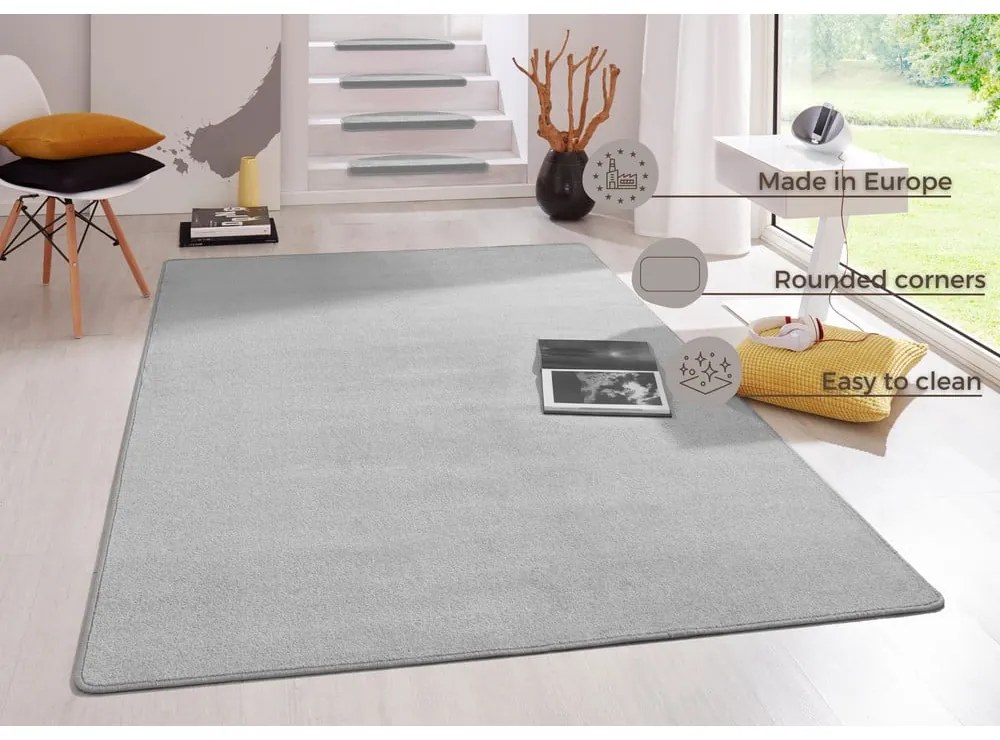 Tappeto grigio chiaro 80x150 cm Fancy - Hanse Home