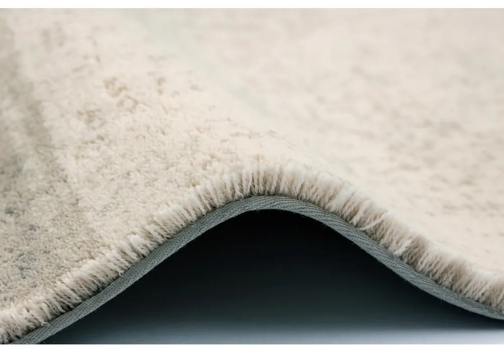 Tappeto beige in lana 133x190 cm Agnus Pavement – Agnella