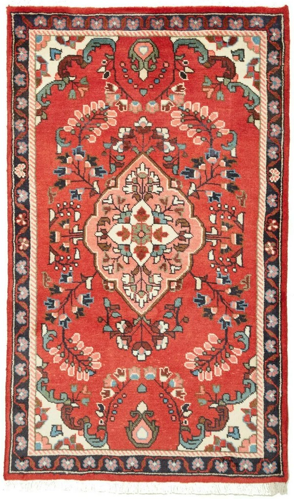 Hamedan Tappeto 140x80 (Iran) Annodato A Mano