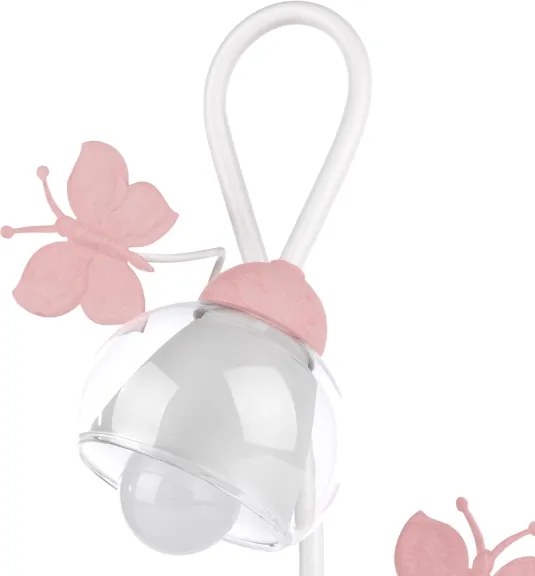 ONLI - Lampada da tavolo per bambini BUTTERFLY 1xE14/6W/230V