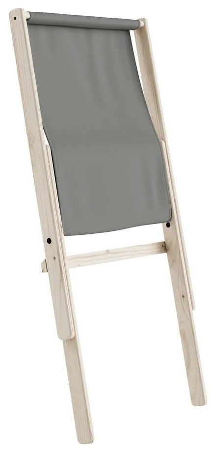 Sedia pieghevole Raw/Grey Boogie - Karup Design