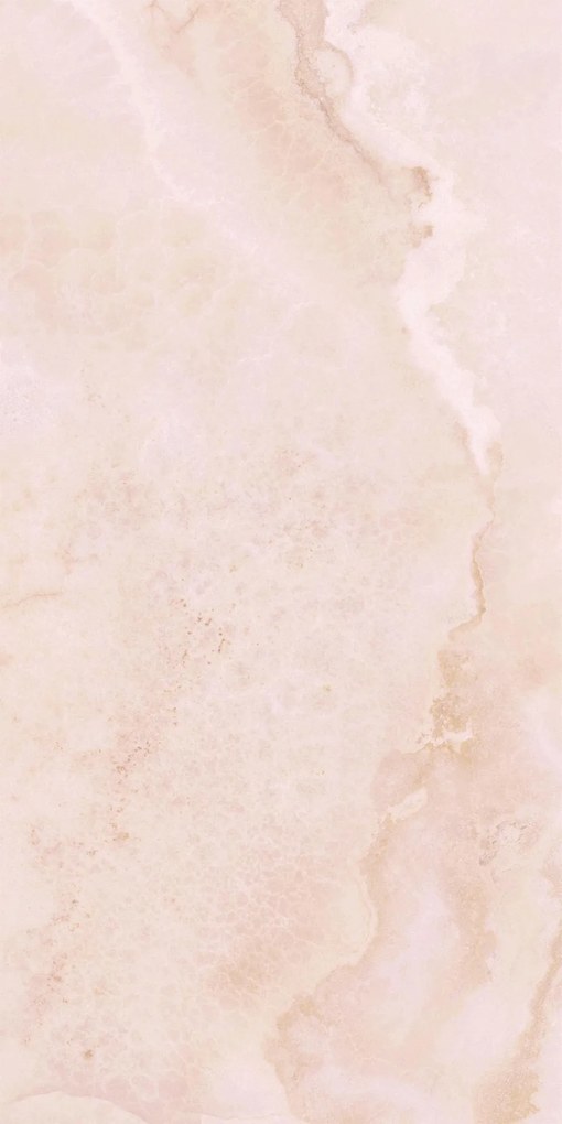 Piastrelle per pavimenti in gres porcellanato effetto marmo onice rosa pregiato lucido 60x120 - EI6015