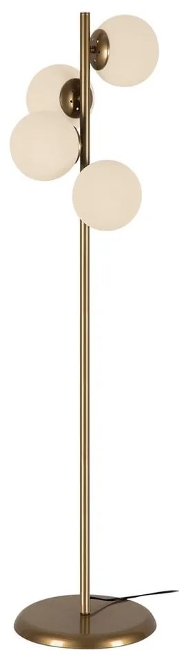 Lampada da terra color oro, altezza 130 cm Owl - Squid Lighting