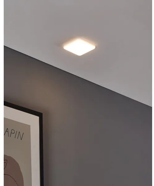 Eglo 900967 - Lampada LED da incasso per bagni RAPITA 5,5W/230V 10x10 cm IP65