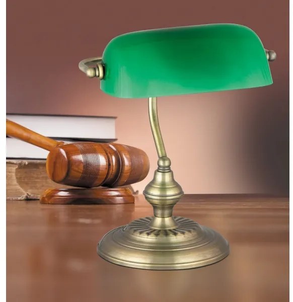 Rabalux 4038 - Lampada da tavolo BANK 1xE27/60W/230V