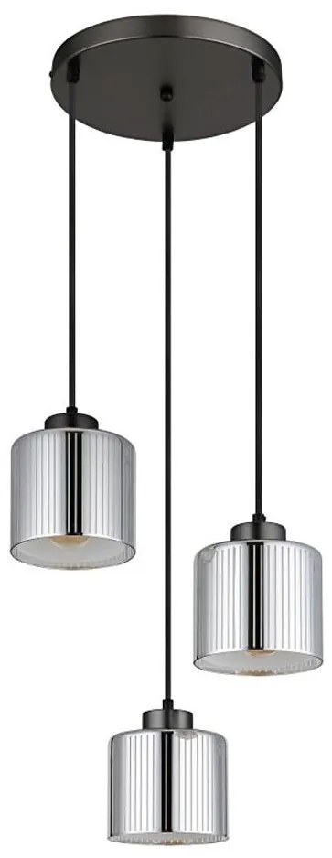 Globo 16056-3HR - Lampadario a sospensione con filo FELICIA 3xE27/60W/230V diametro 33