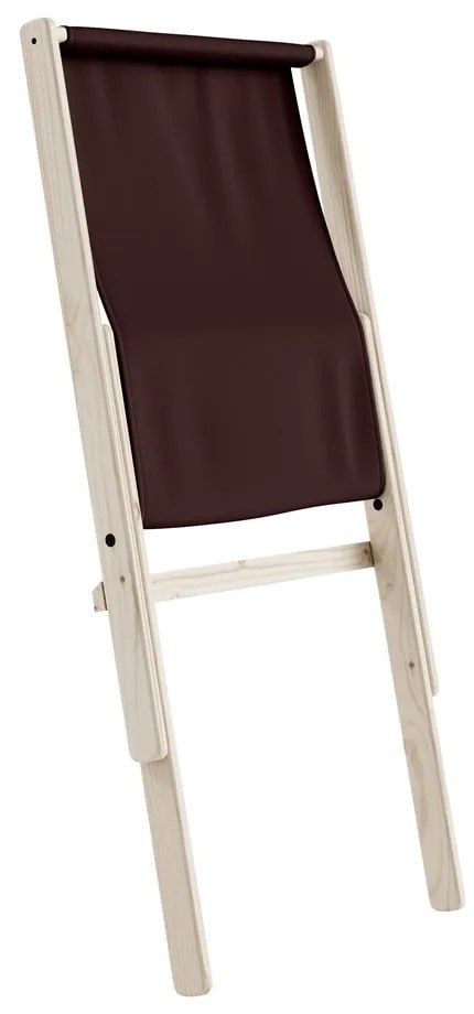 Sedia pieghevole Raw/Brown Boogie - Karup Design