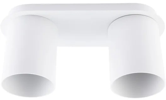 Plafoniera CREEP 2xGU10/25W/230V bianca