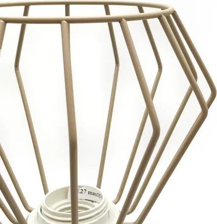 Plafoniera a soffitto AUDREY 3xE27/60W/230V beige