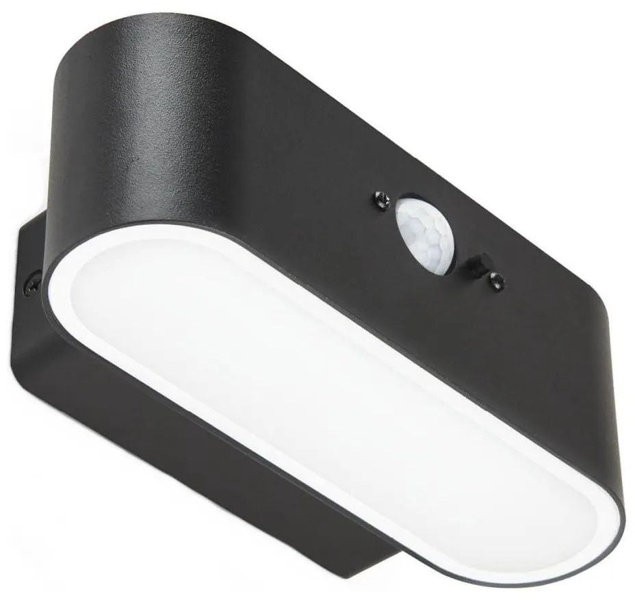 Applique solare a LED con sensore SOLARIS2 LED/2,5W/3,7V 4000K IP44