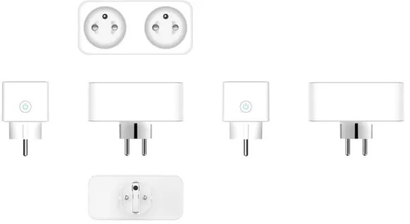 Immax NEO 07751L - Ripartitore presa intelligente NEO LITE 2x16A/230V Wi-Fi Tuya