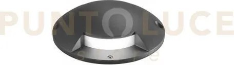 Segnapassi calpestabile led ground antracite 6w 730lm cct 3000k / 4...