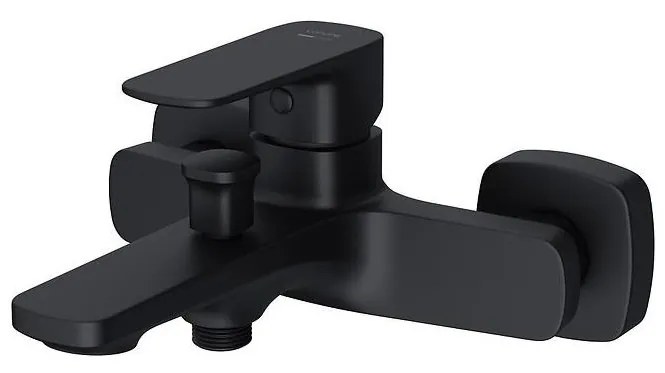 Cersanit S951-376 - Rubinetto vasca da bagno LARGA nero