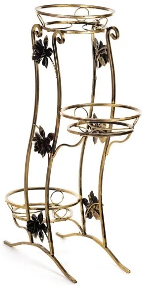 Portafiori 100x70 cm oro