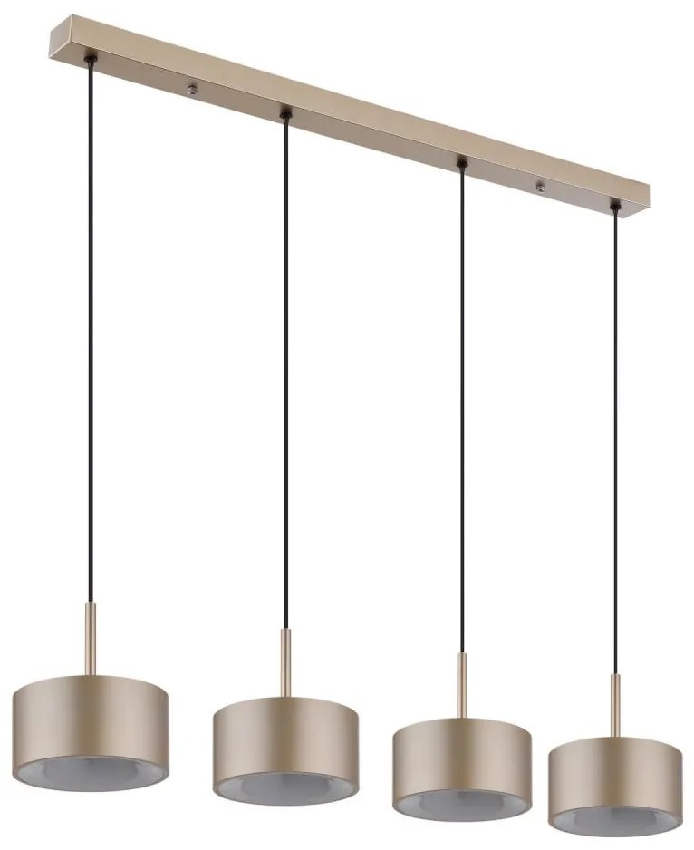 Globo 56964-4H - Lampadario sospeso su cavo RAYMOND LED/40W/230V 3000K ottone