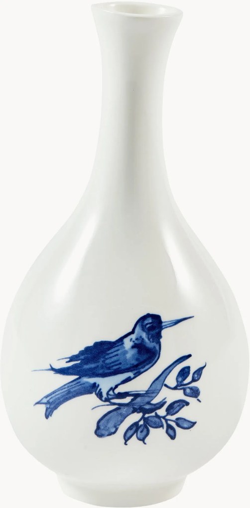 Vaso in porcellana Small Bird, alt. 17 cm
