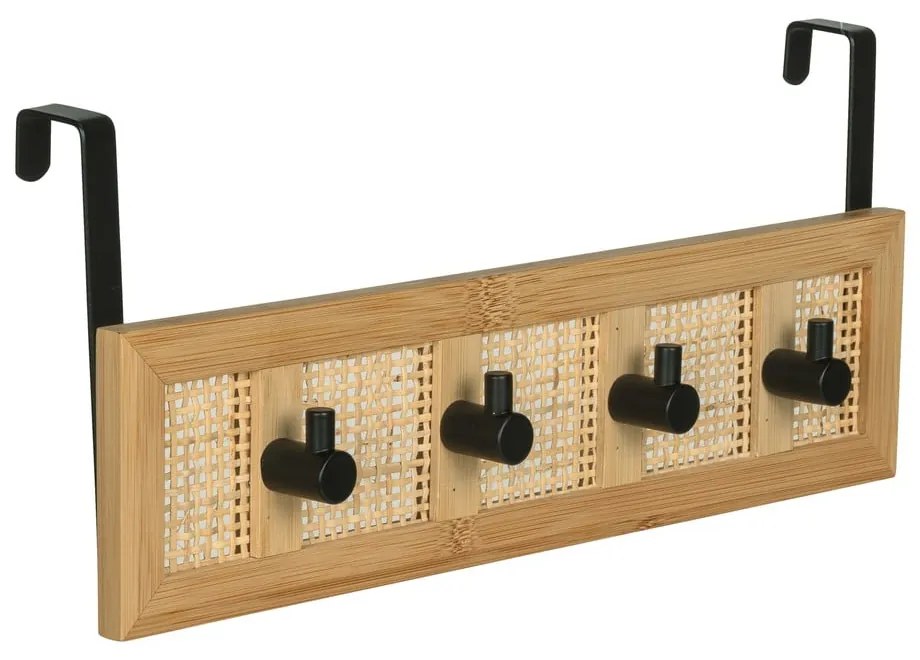 Appendiabiti in rattan colore naturale 33 cm Allegre - Wenko
