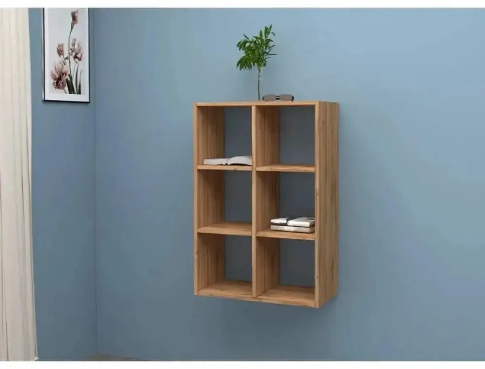 Libreria Acero Wotan 60 x 25 x 90 cm