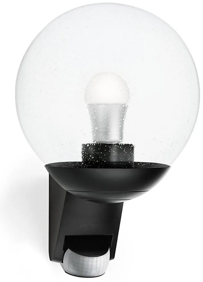 STEINEL 005535 - Applique da esterno con sensore L585S 1xE27/60W nero IP44