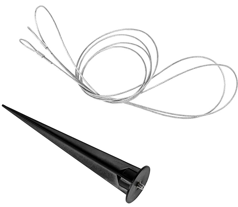 Lampada da esterno moderna bianca 25 cm IP65 - Nura