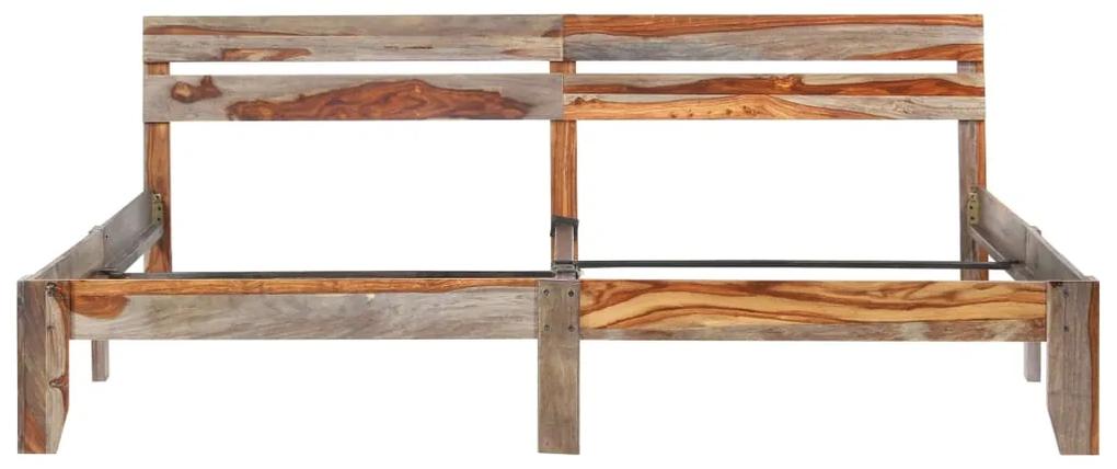 Giroletto in legno massello di sheesham 200x200 cm