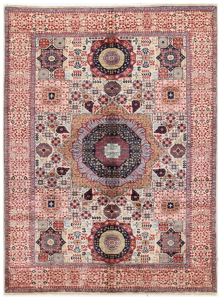 Mamluk Tappeto 150 x 210 (Pakistan) Annodato A Mano