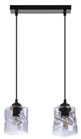 Lampadario su filo 2xE27/60W/230V