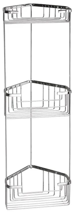 Organizer per doccia per parete AUGUSTUS PORTAOGG. DOCCIA ANG. CROMO cromo