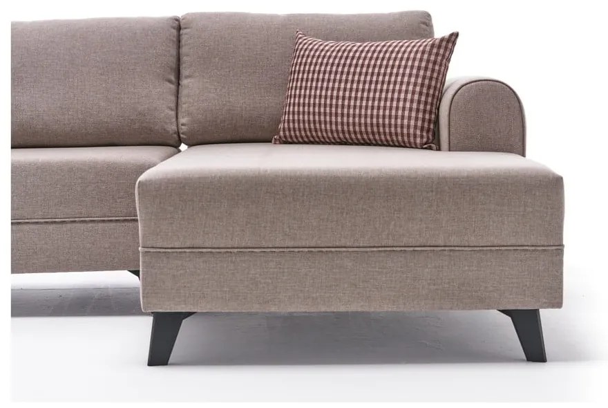 Divano angolare a U beige Belen - Balcab Home