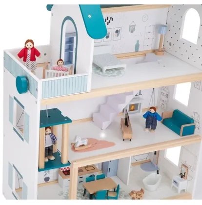 2Kids Toys - Casa delle bambole in legno Barbora