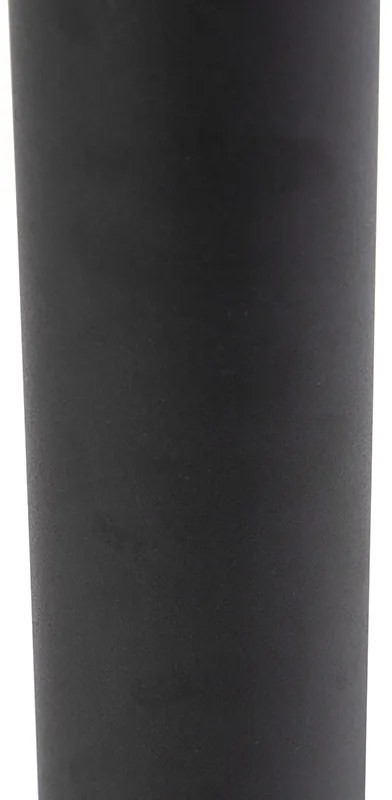 Lampada da esterno moderna nera 40 cm IP44 con LED - Roxy