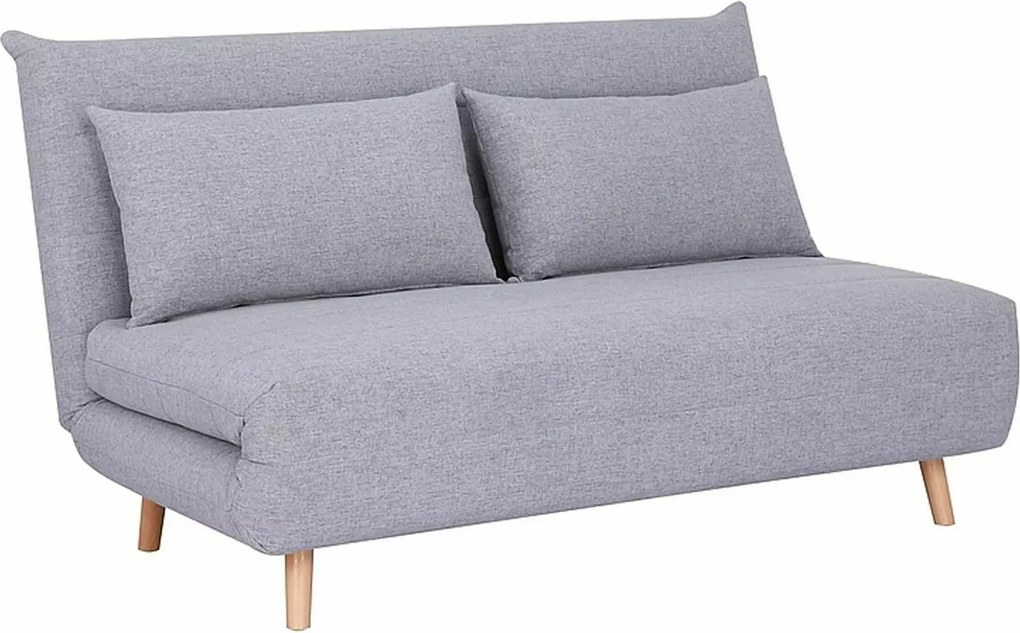 Divano letto Spike II in tessuto grigio – 147x91x84 cm