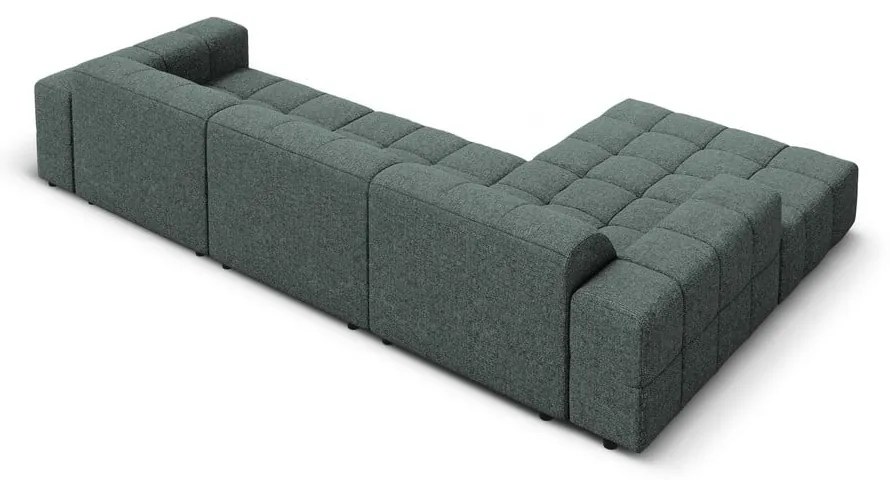 Divano angolare turchese (angolo sinistro) Chicago - Cosmopolitan Design