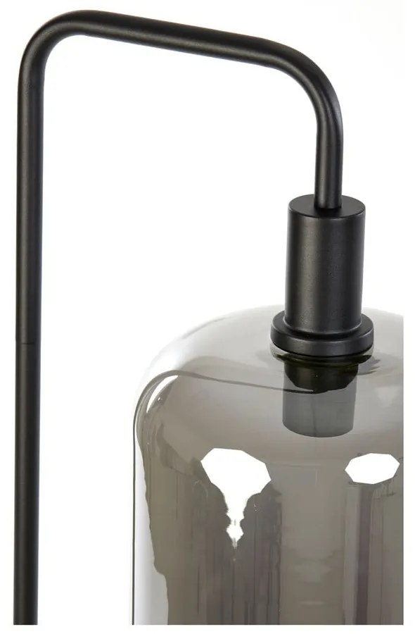 Lampada da terra nera (altezza 155 cm) Lekar - Light &amp; Living