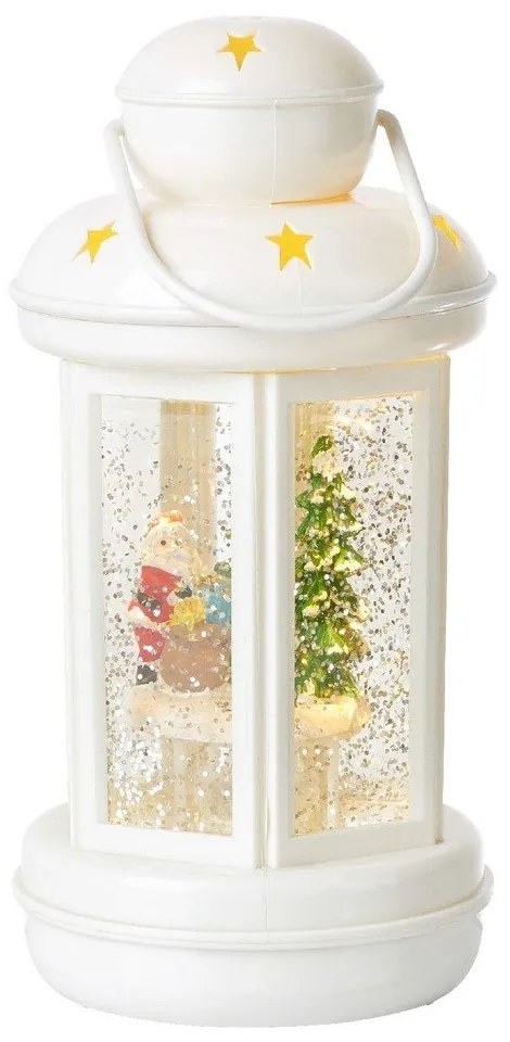 Decorazione luminosa bianca con motivo natalizio ø 10 cm Cosy - Markslöjd