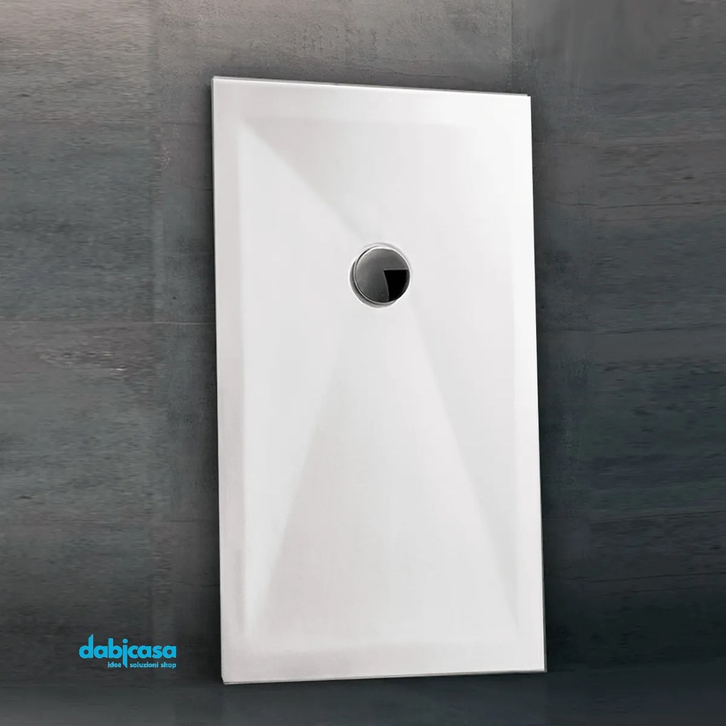 Ceramica Althea "Jo" Piatto Doccia 80x100 Bianco Opaco