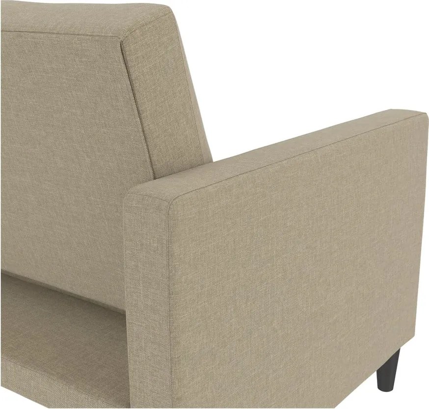 Divano letto beige 86 cm Celine - Støraa