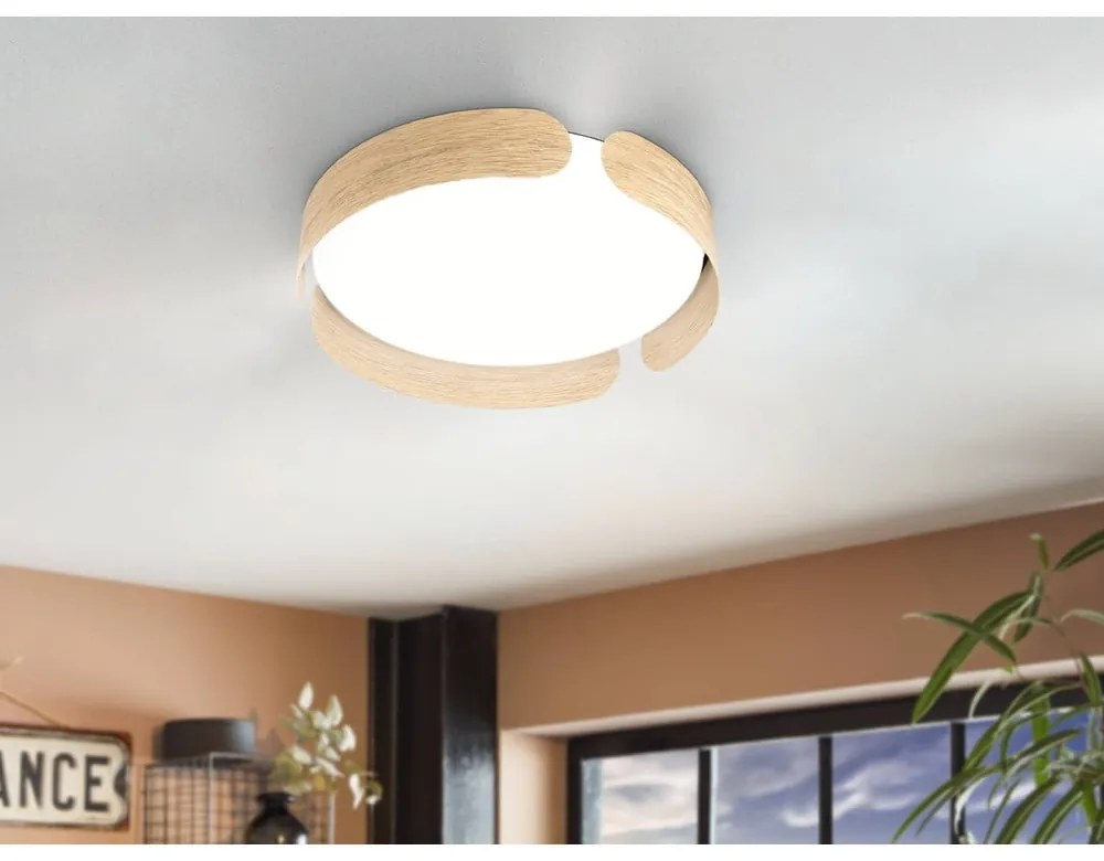 Plafoniera LED bianca/di colore naturale VALCASOTTO – EGLO