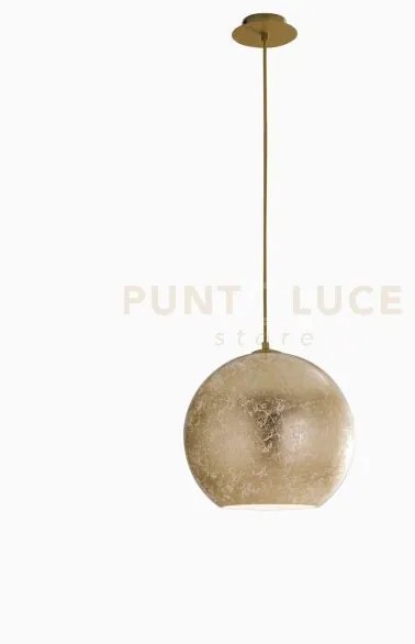 Lampadario a sospensione vanity oro 1 luce attacco e27 30x30x120cm ...