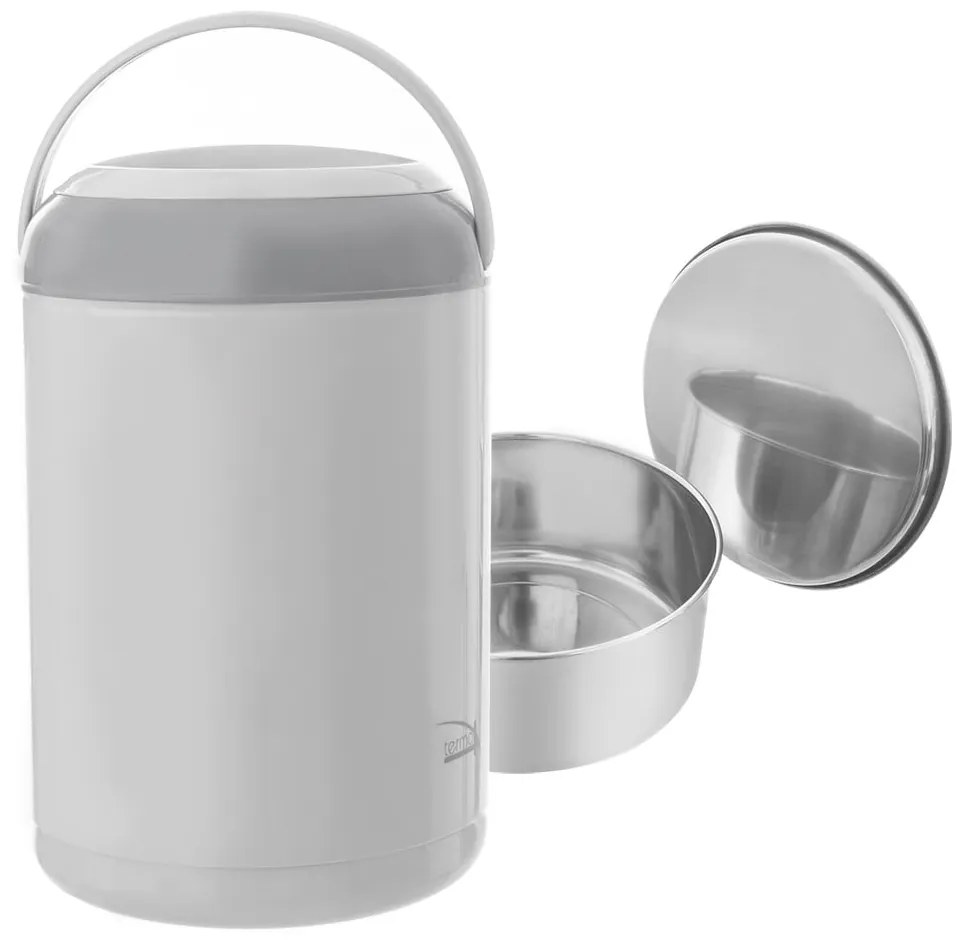 Portavivande Termo grigio a 4 livelli - Orion