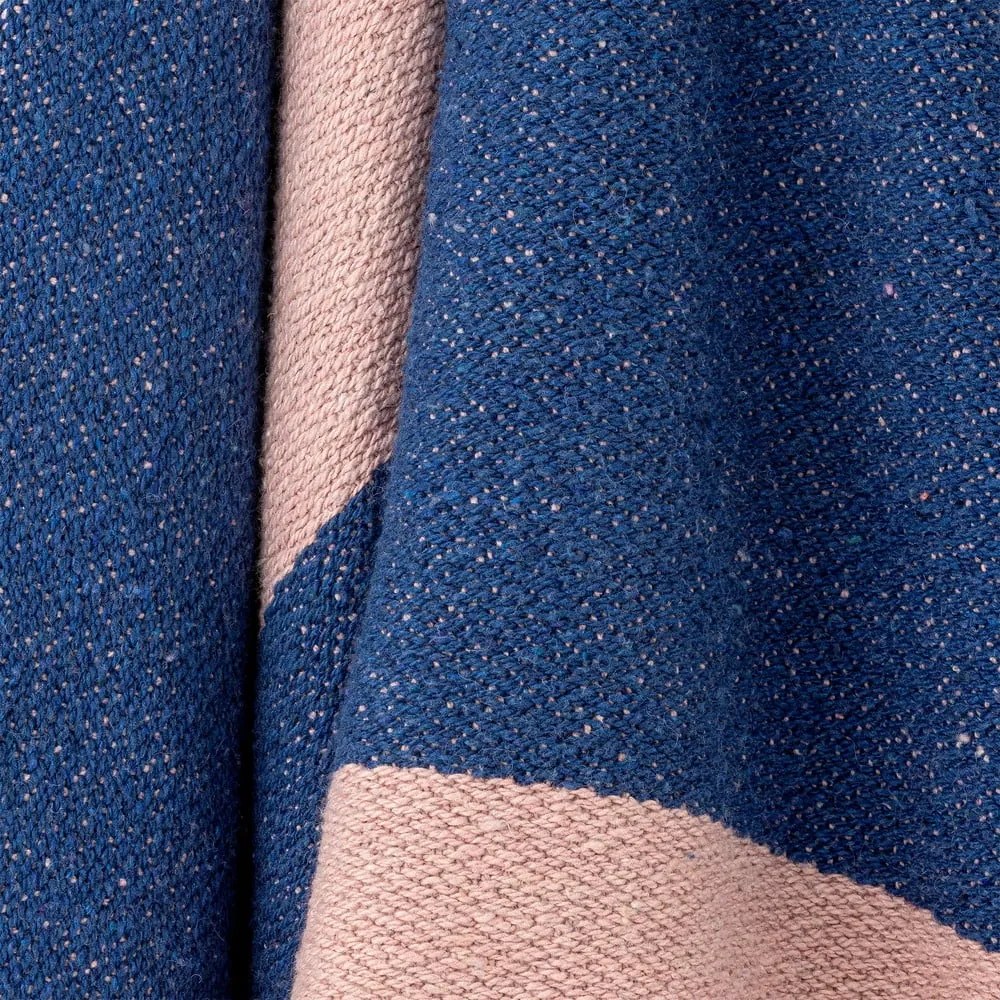 Coperta blu-rosa 130x160 cm Cadeo - Bloomingville